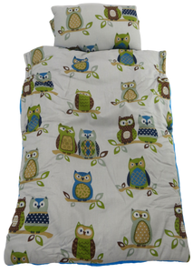Owls Teal Snug Large